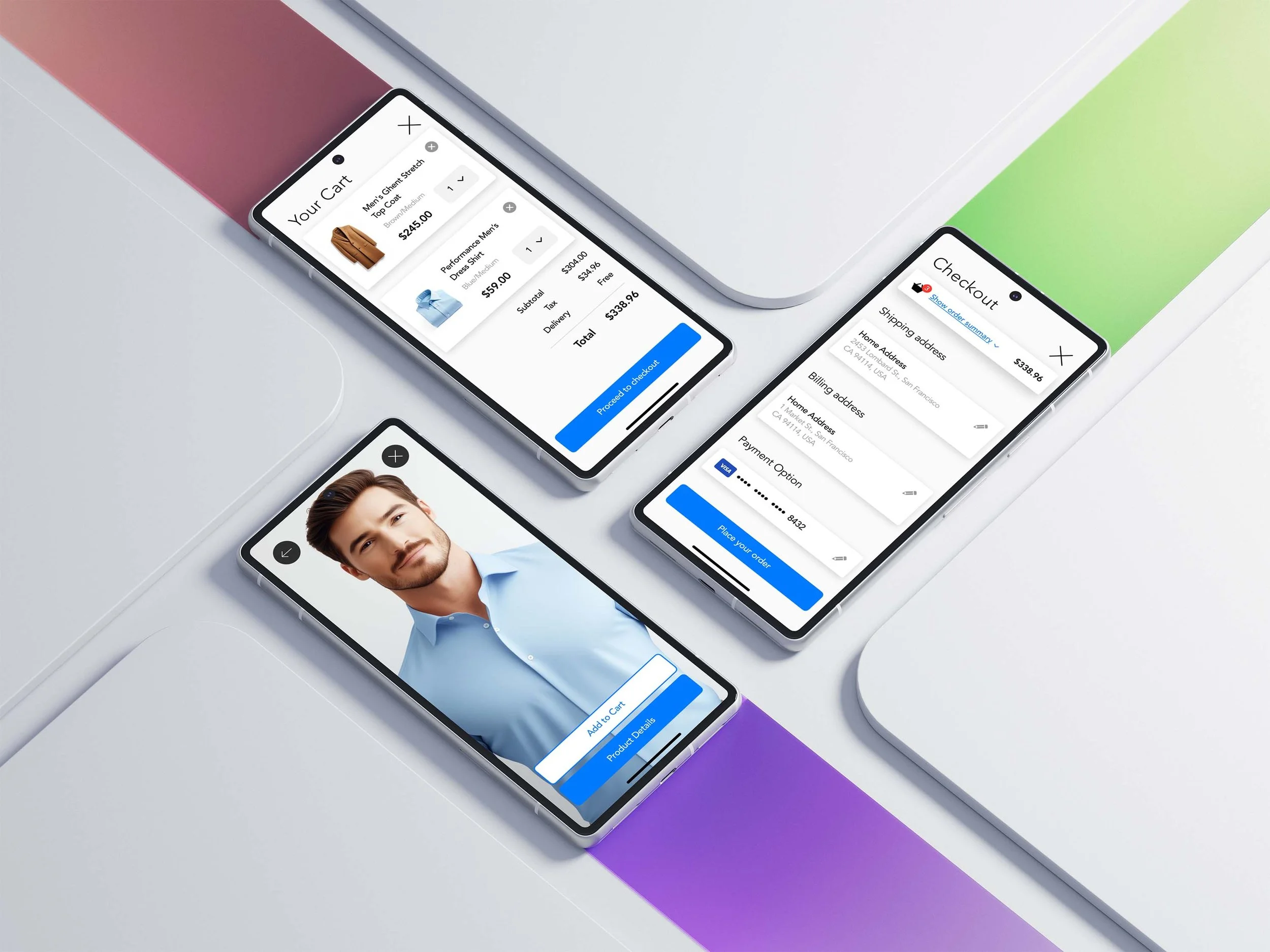 A checkout that closes the loop from inspiration to purchase.