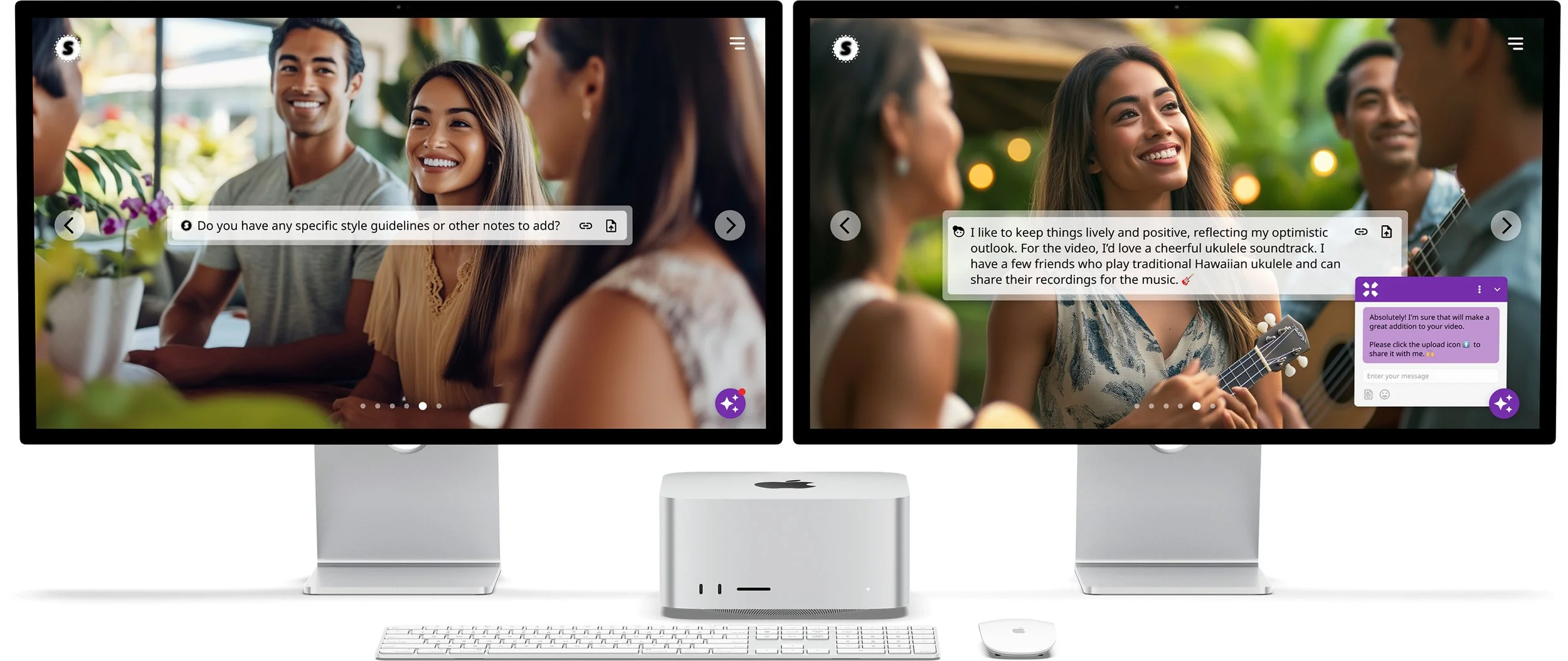 Style — the video's overall visual language.