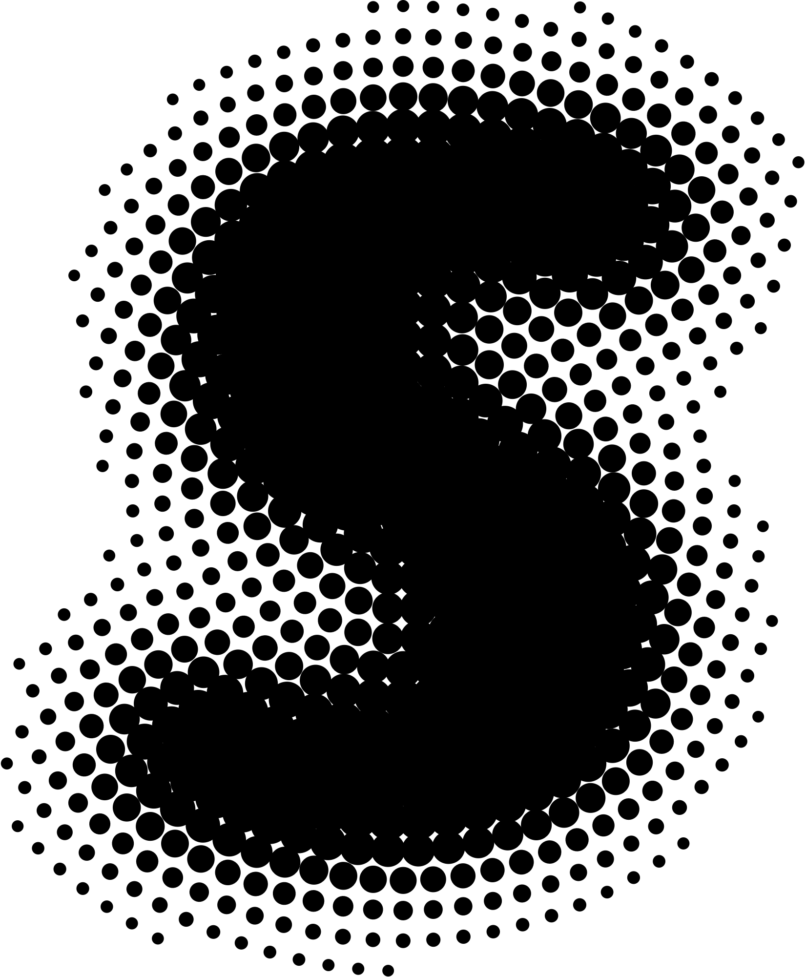 Synergy logo — the vortex mark