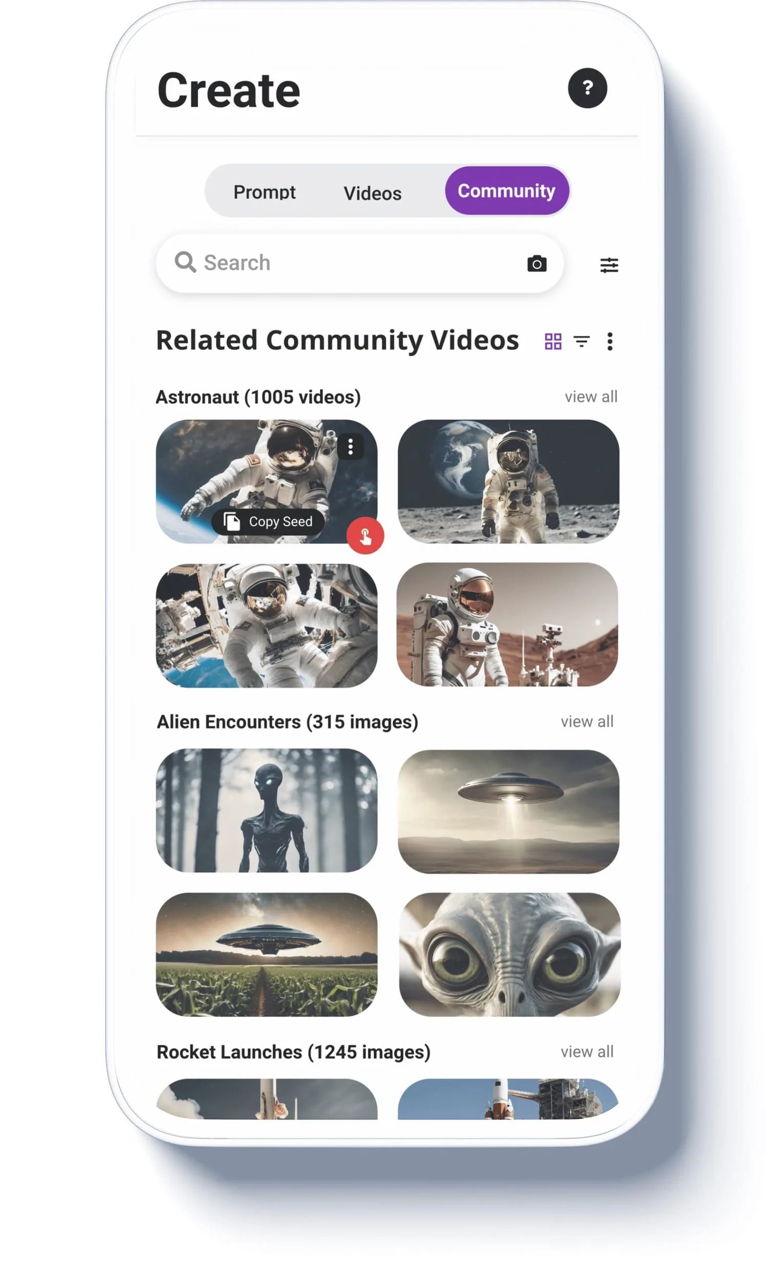 The community hub.