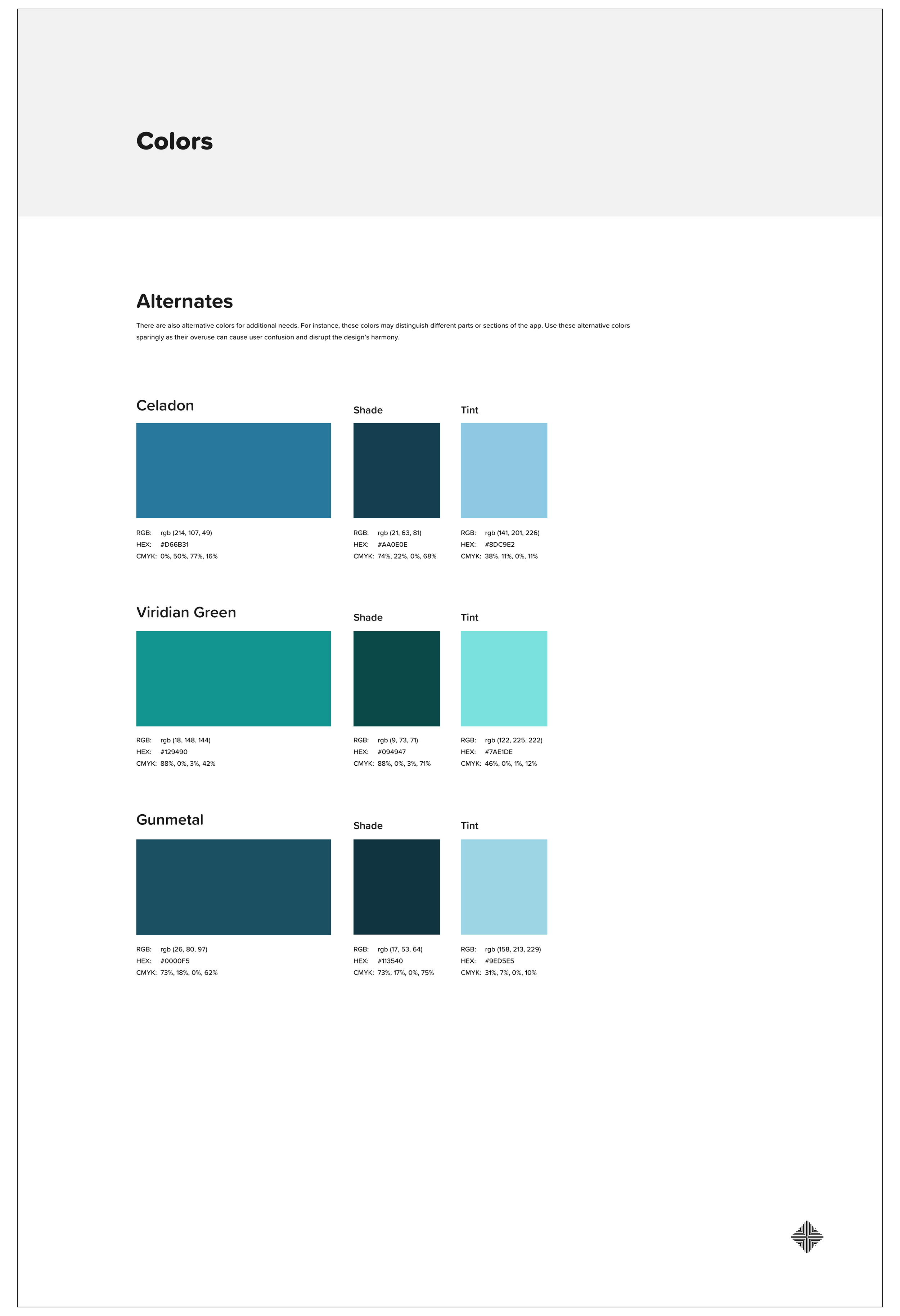 Color in application