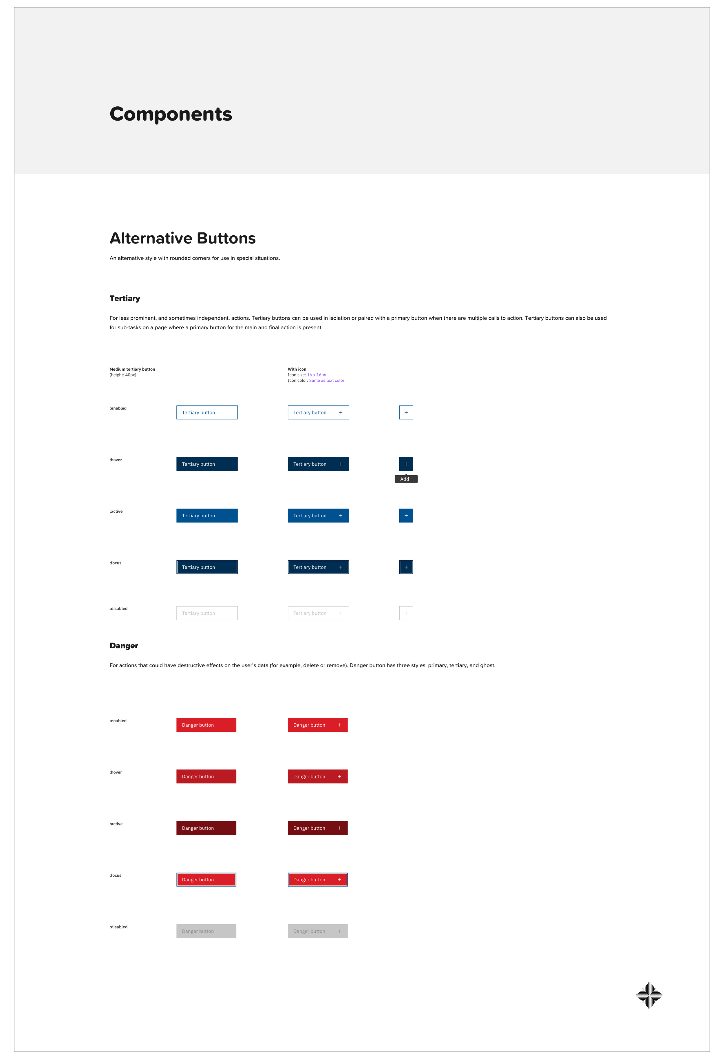 Components — forms and controls