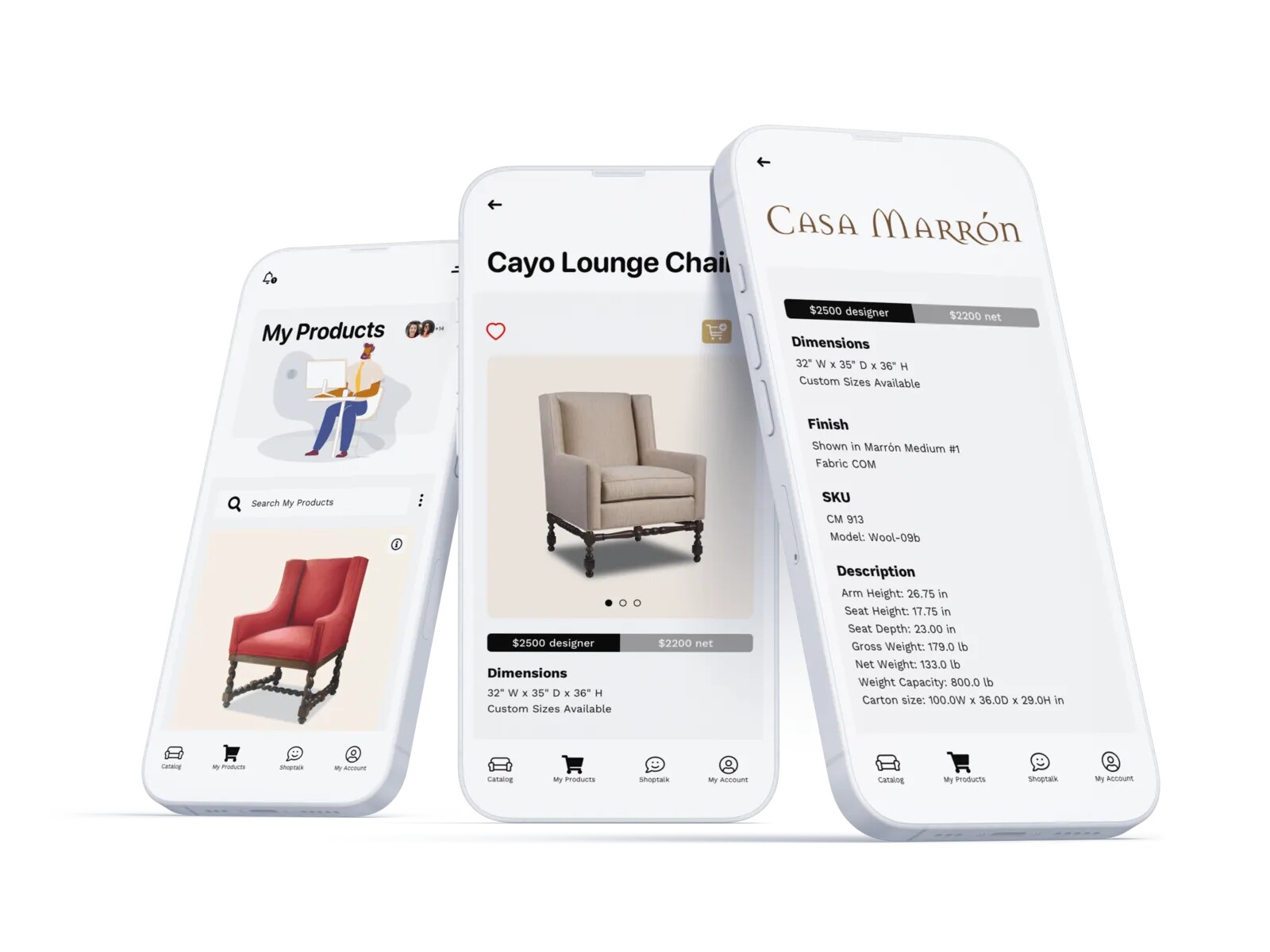 iOS — 10 polished comps + a 28-screen click-through